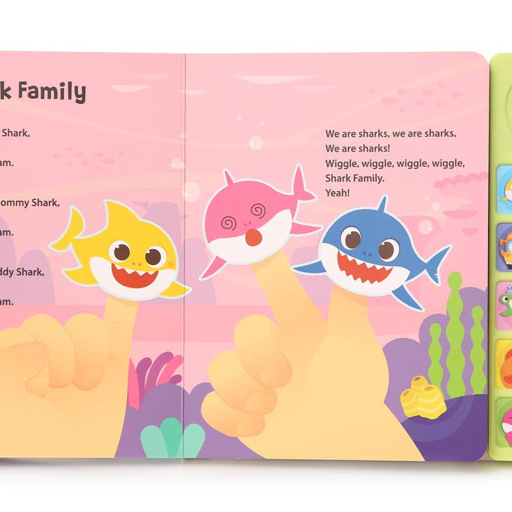 Pinkfong Baby Shark Sing-Alongs Sound Book - Interactive Musical Toy for Kids