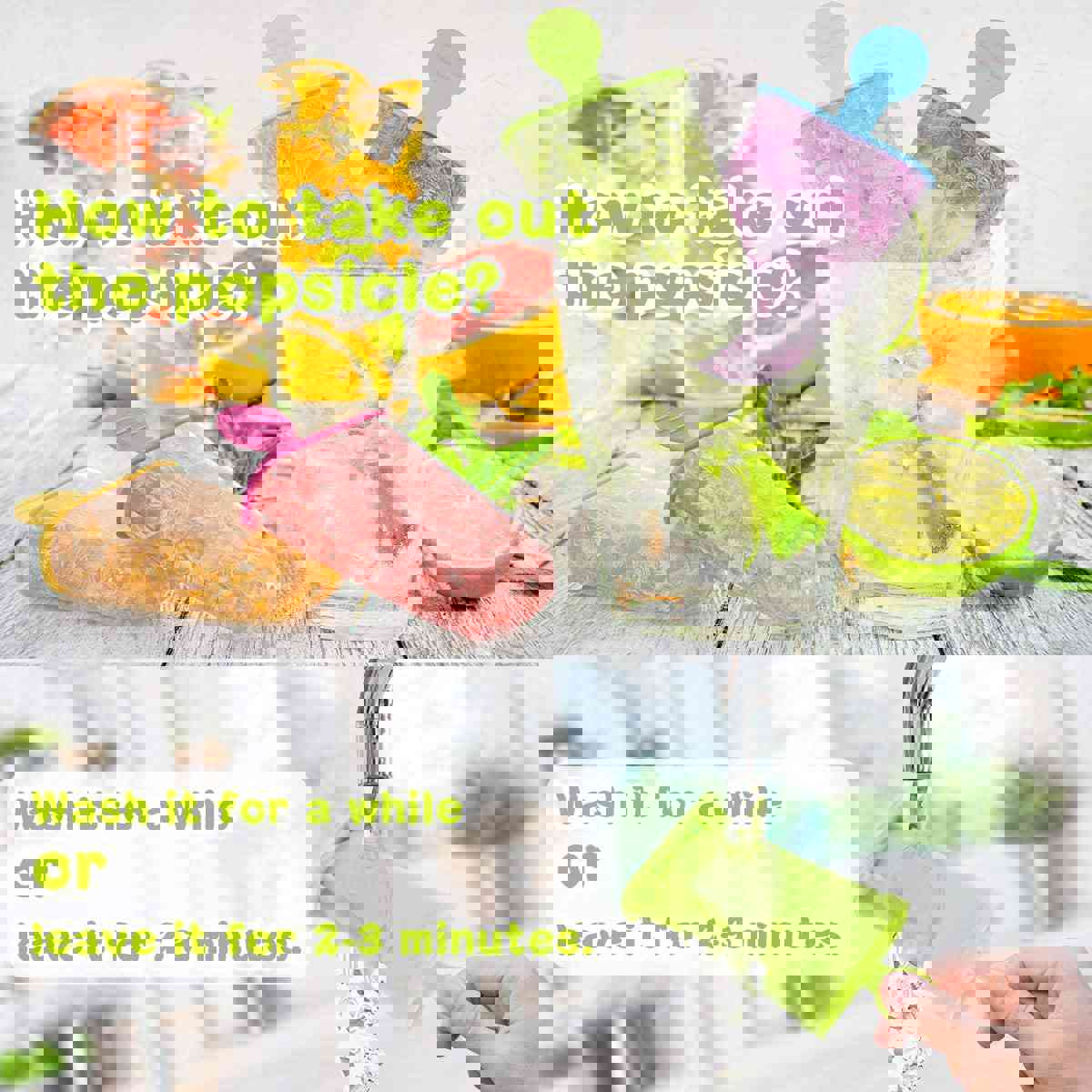 GOGING Popsicle Molds - 8 Reusable Ice Pop Makers, BPA Free & Easy Release