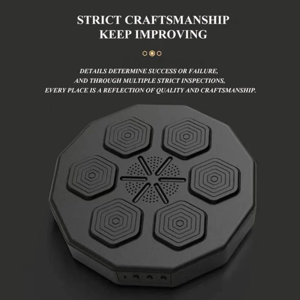 LED Electronic Music Boxing Machine for Home Workout with Wireless Connectivity