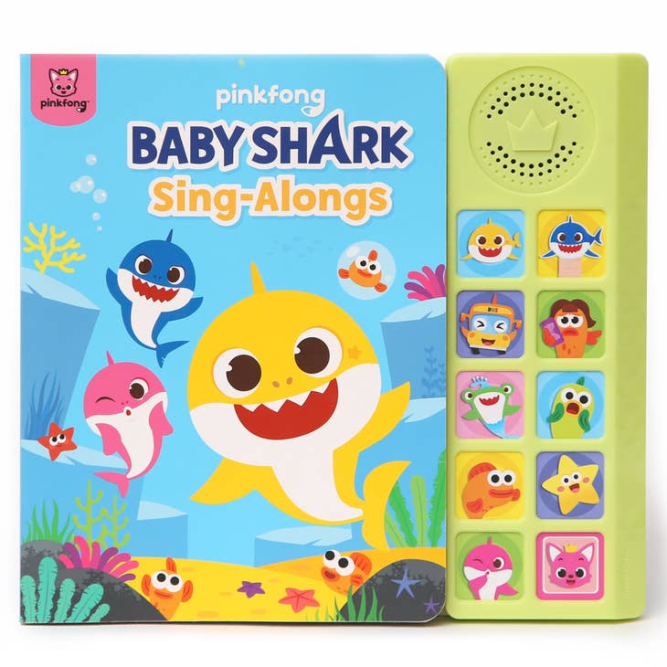 Pinkfong Baby Shark Sing-Alongs Sound Book - Interactive Musical Toy for Kids