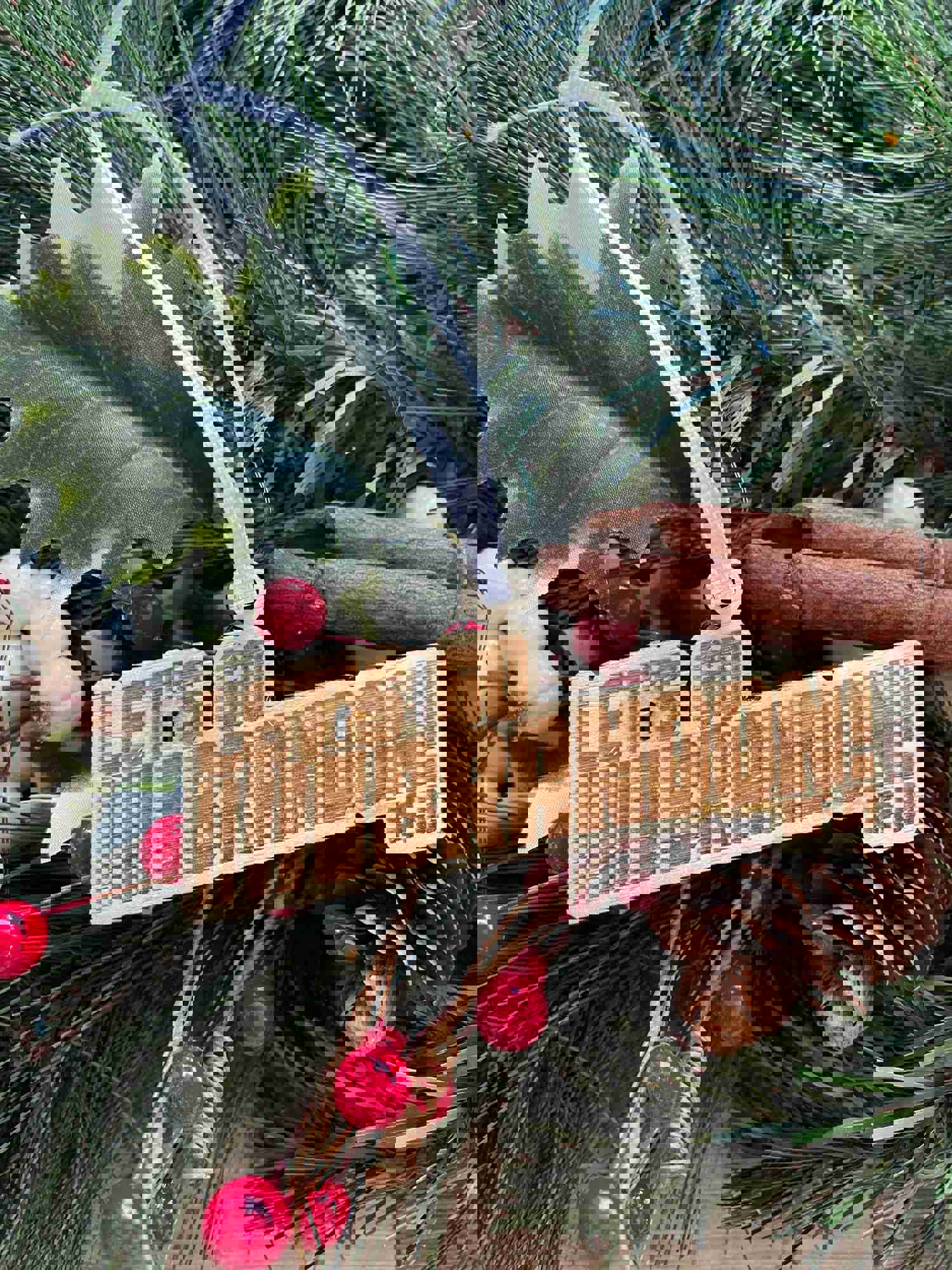 Lets Go Brandon Patriotic Christmas Ornament - Unique Personalized Gift