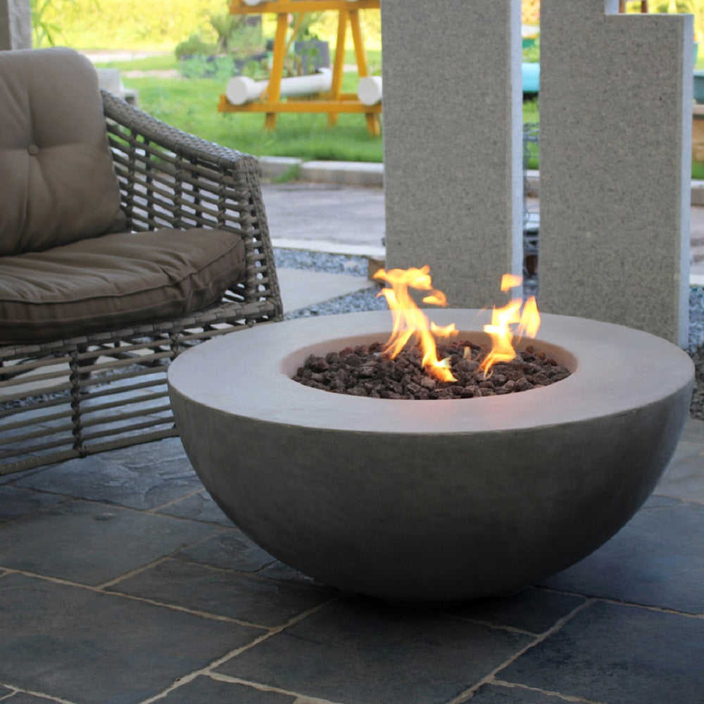 Roca Outdoor Fire Pit Table - Select Fuel Type