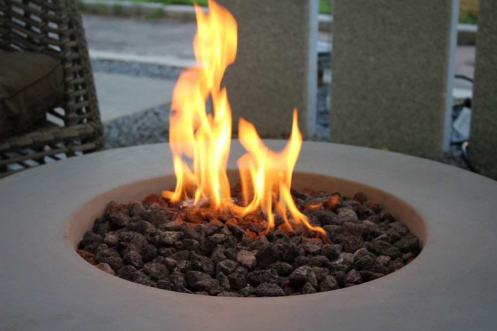 Roca Outdoor Fire Pit Table - Select Fuel Type