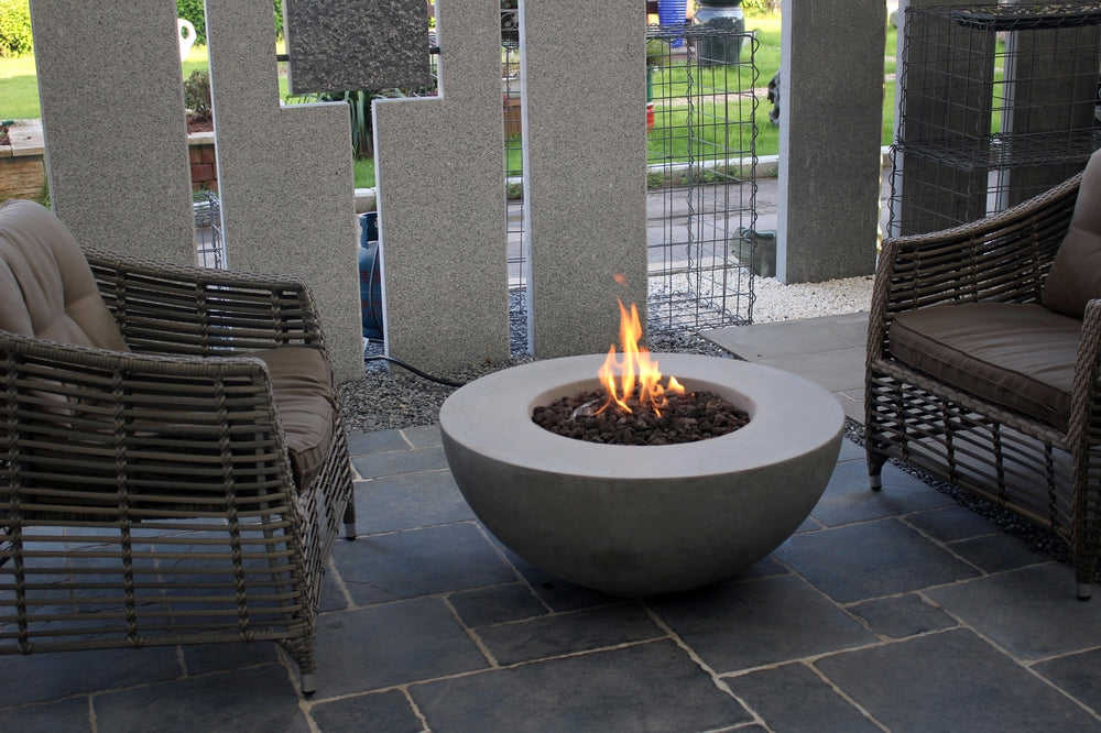Roca Outdoor Fire Pit Table - Select Fuel Type