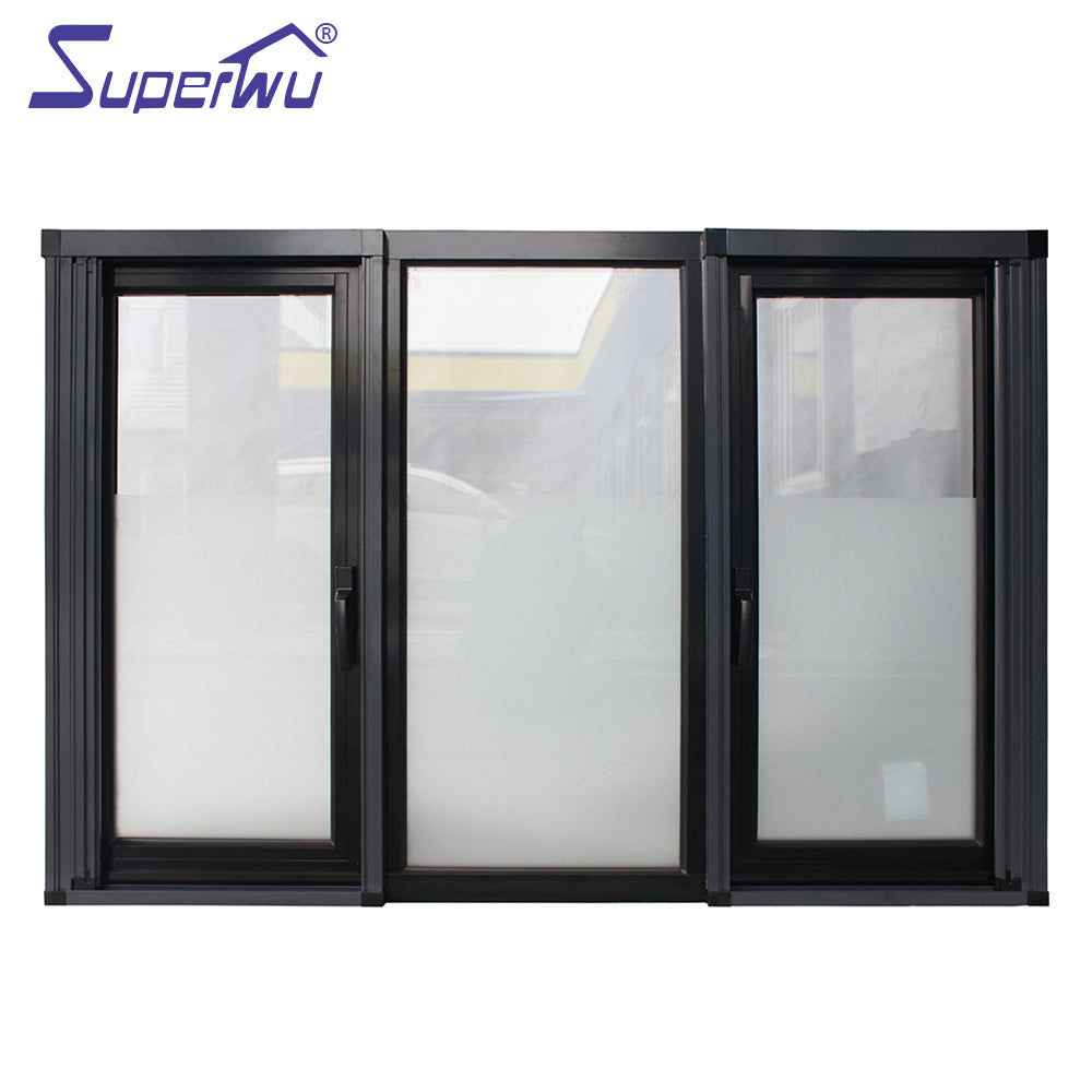 Superwu Certification Aluminum Passive House Energy Efficient Casement Windows