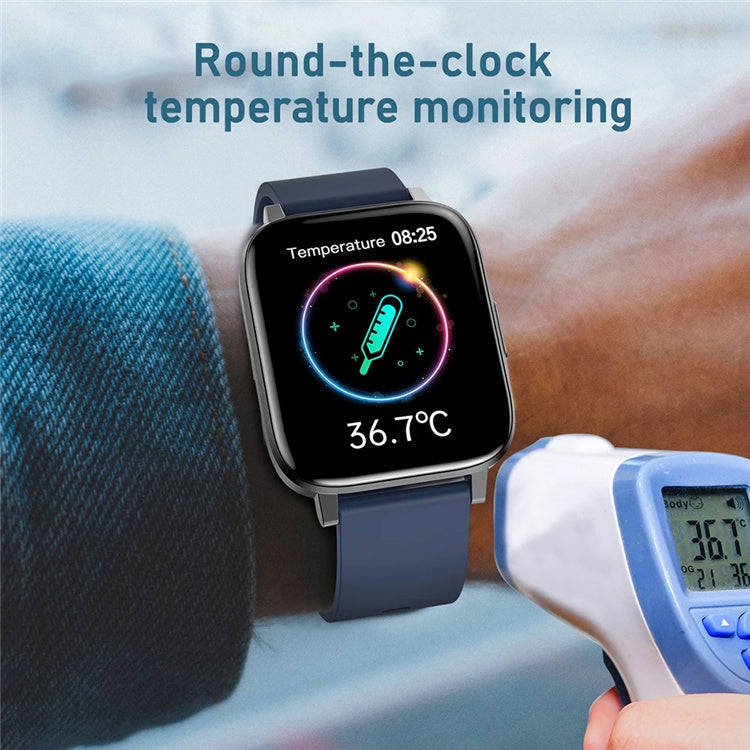 North Edge F60 Smart Watch - Full Touch Screen, IP68, Fitness Tracker for Android & iOS