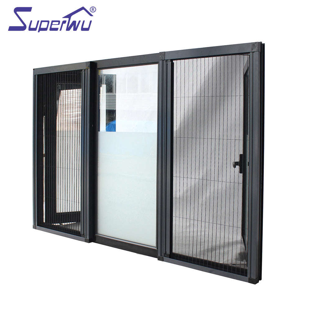 Superwu Certification Aluminum Passive House Energy Efficient Casement Windows