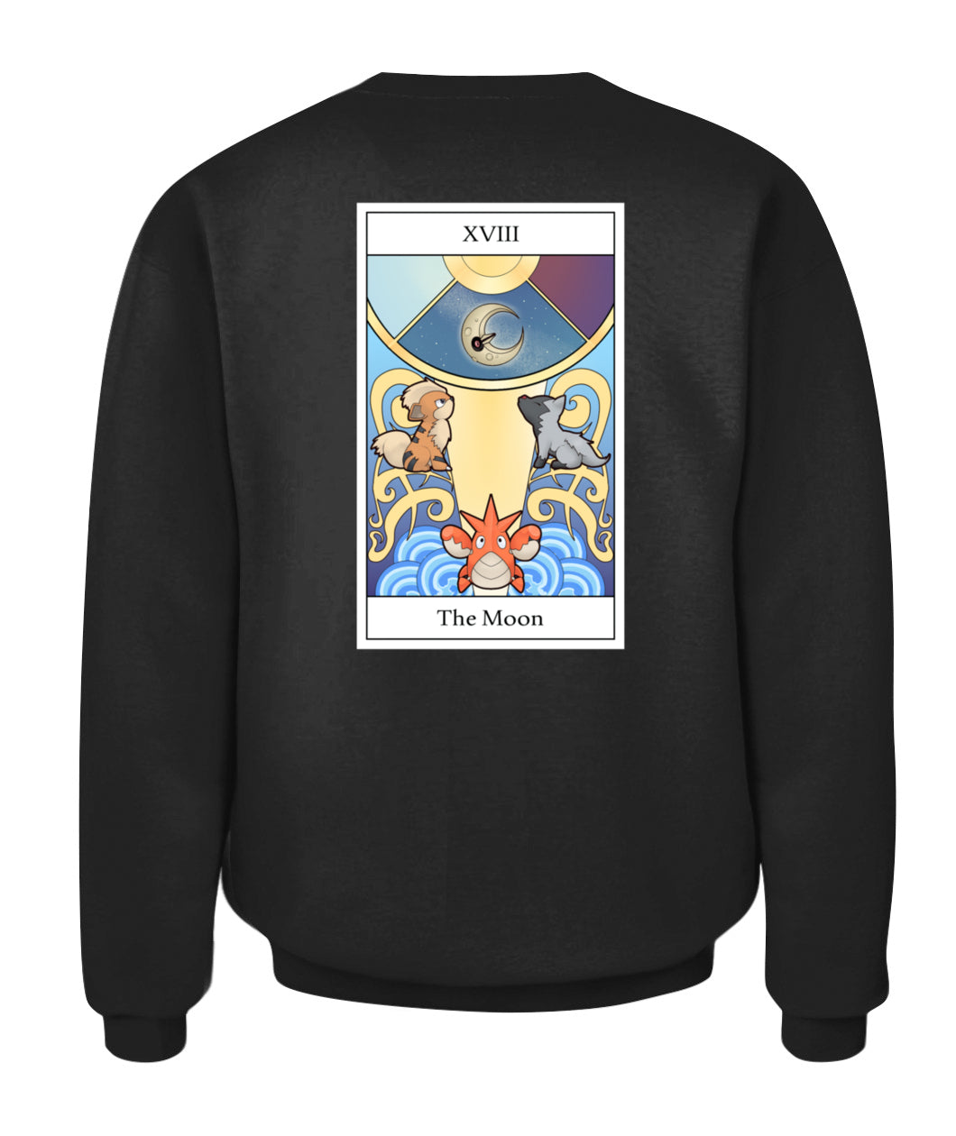 Tarot The Moon Custom Graphic Apparel