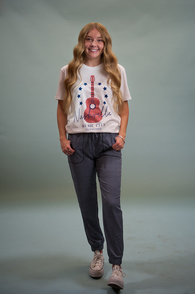 Nashville Music City Graphic Tee