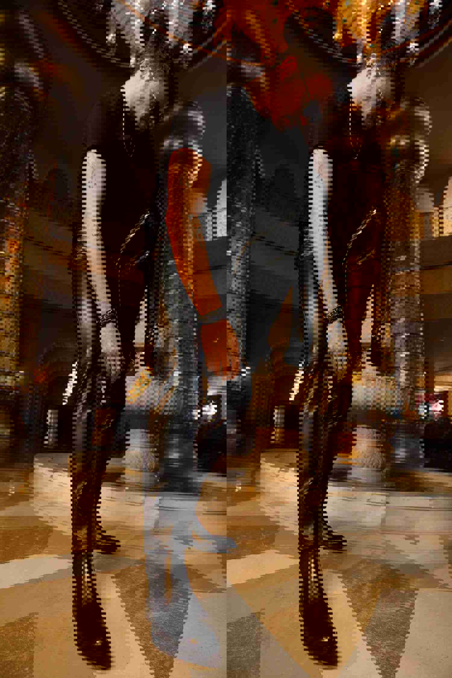 The Manby Black Leather Chelsea Men Boot