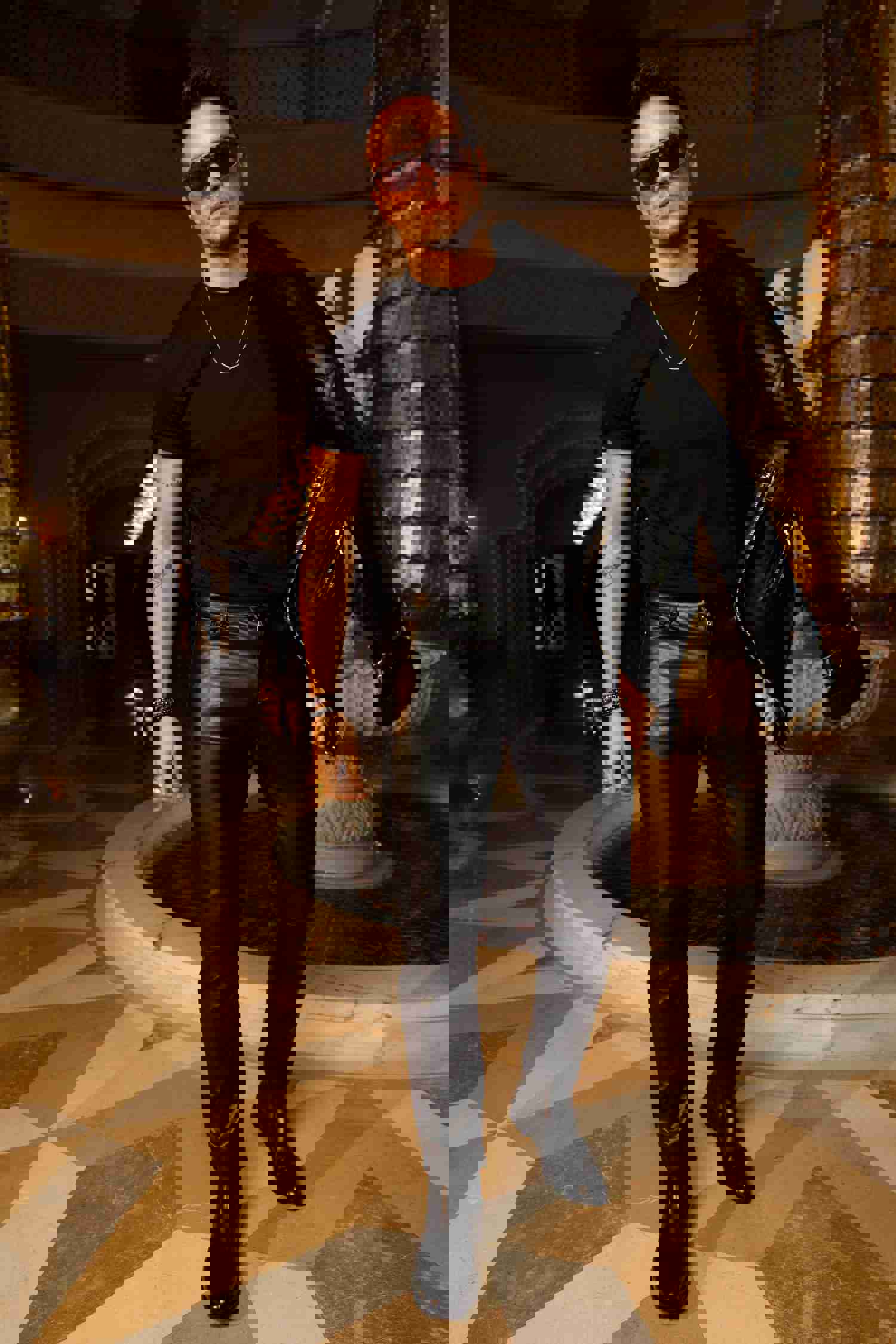 The Manby Black Leather Chelsea Men Boot