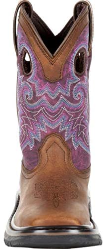 Rocky Big Kids Original Ride FLX Western Boot - Size 5(M) - Brown and Purple