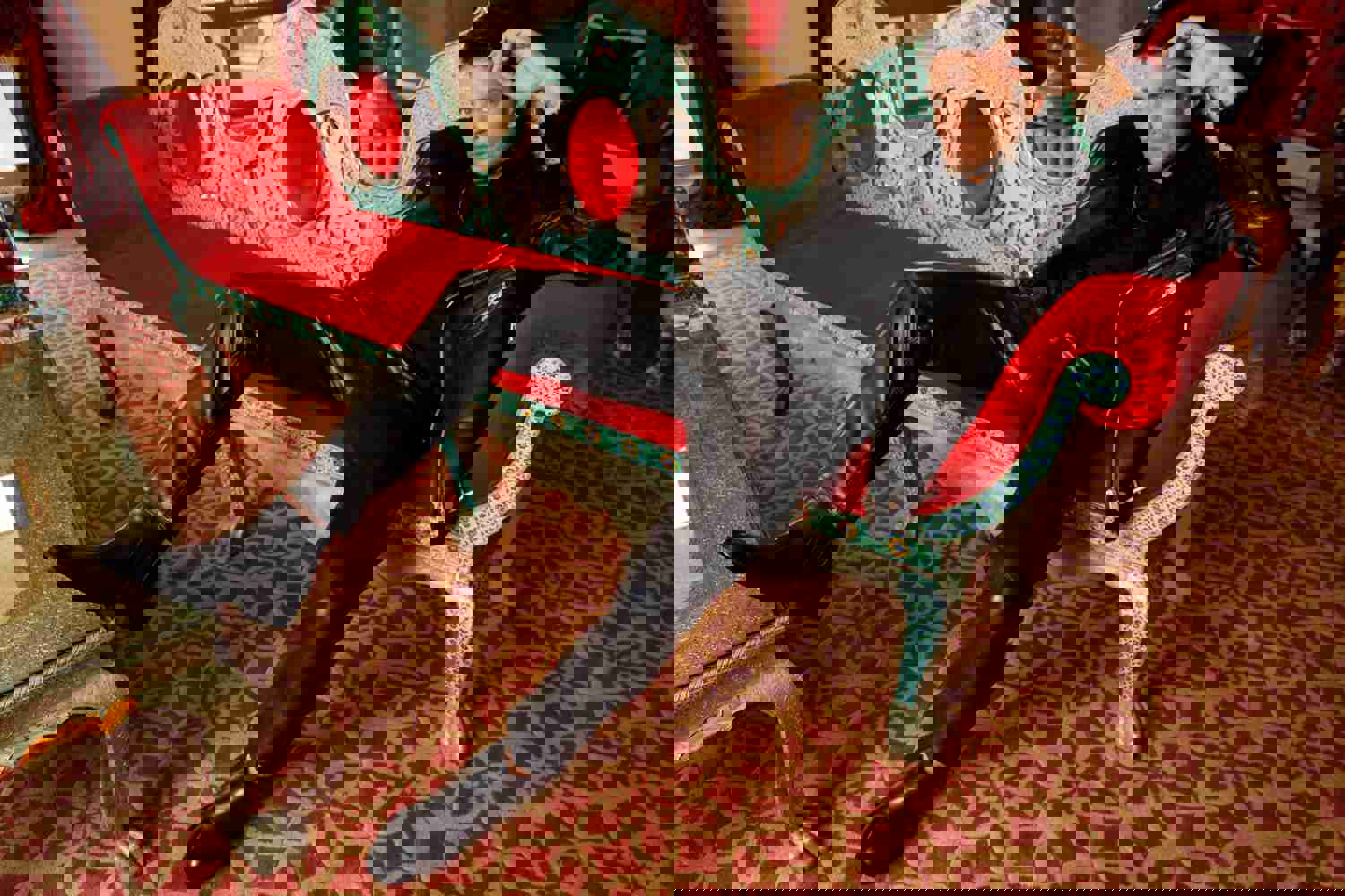 The Manby Black Leather Chelsea Men Boot