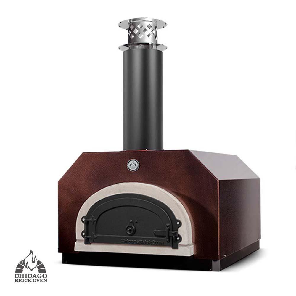 Chicago Brick Oven CBO-O-CT-750 35 Copper Counter Top Outdoor Wood Fire Pizza Oven