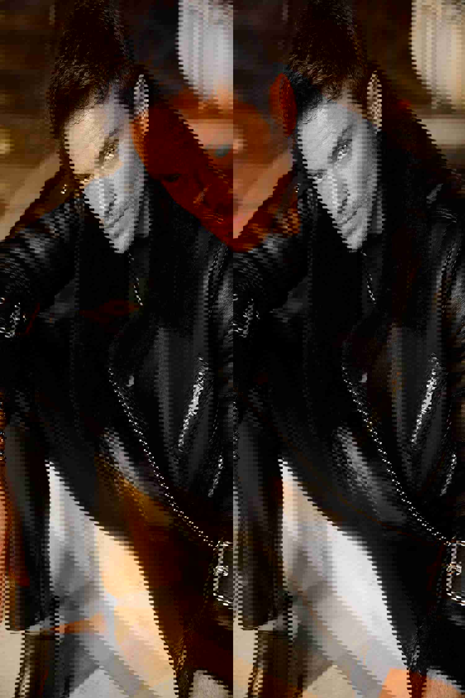 The Manby Black Leather Chelsea Men Boot