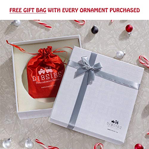 Personalized Baby Reindeer in Boot Christmas Ornament