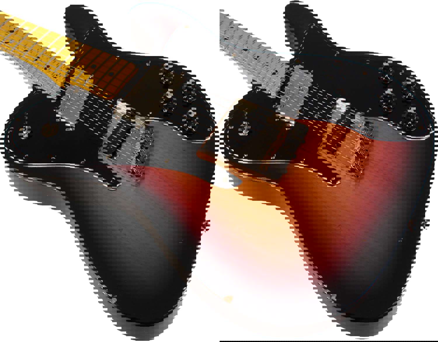 Nash TC-72 Guitar, 3 Tone Sunburst, Light Aging