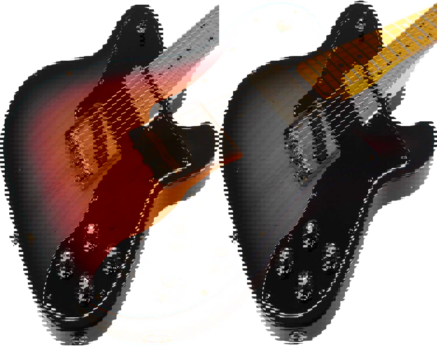 Nash TC-72 Guitar, 3 Tone Sunburst, Light Aging