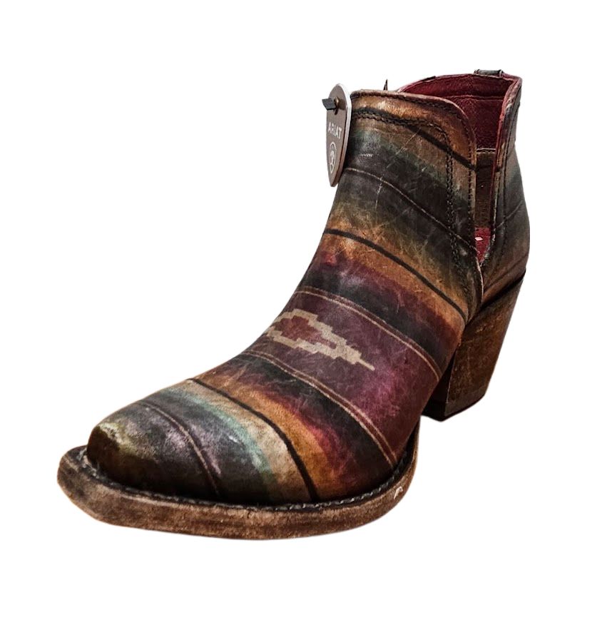 Ariat Women's Dixon Western Boot in Medium Saddle Blanket