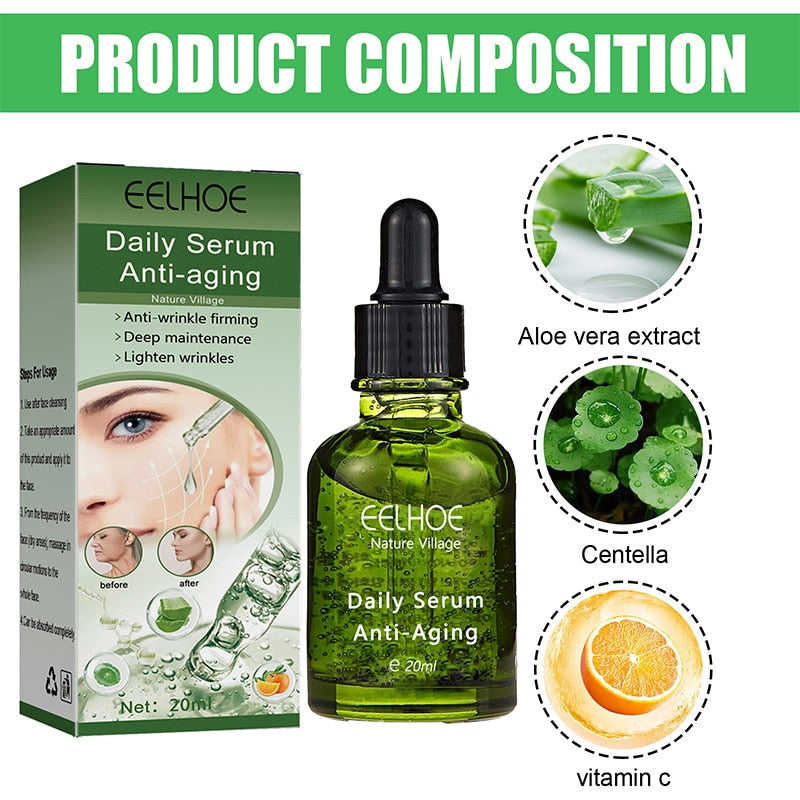 Instant Lifting Firming Face Serum - Anti-Aging Wrinkle Remover & Skin Brightening Essence