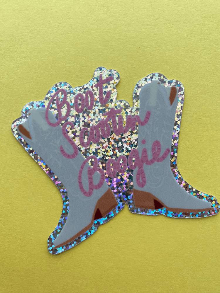 Boot Scootin Boogie Sticker
