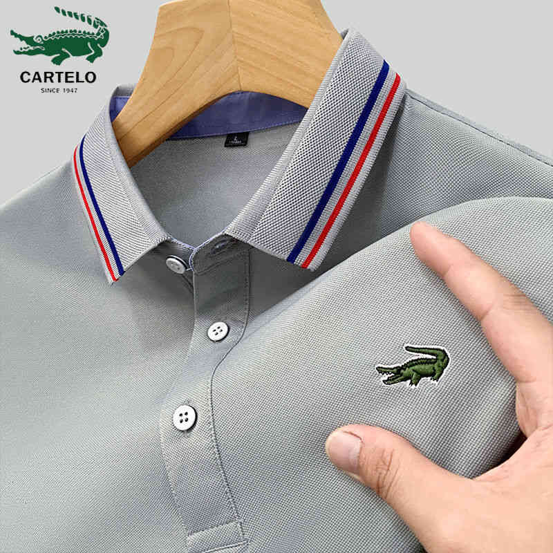 Summer Luxury Business Polo Shirts for Men 2023