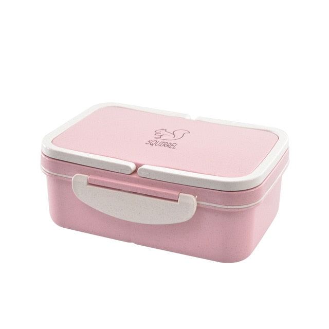 Eco-Friendly Rectangular Wheat Straw Food Storage Container