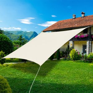 OBABA Waterproof Rectangle Shade Sail for Outdoor UV Protection