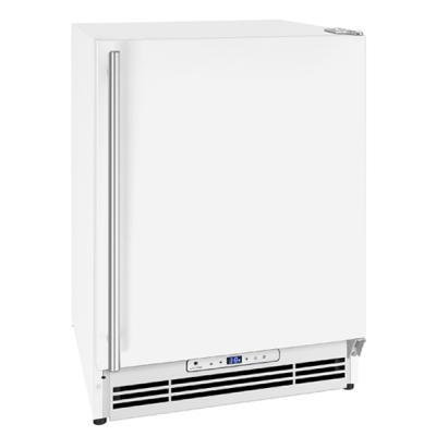 U-Line Frost-Free Refrigerator/Ice Maker Combo - White Cabinet with White Door