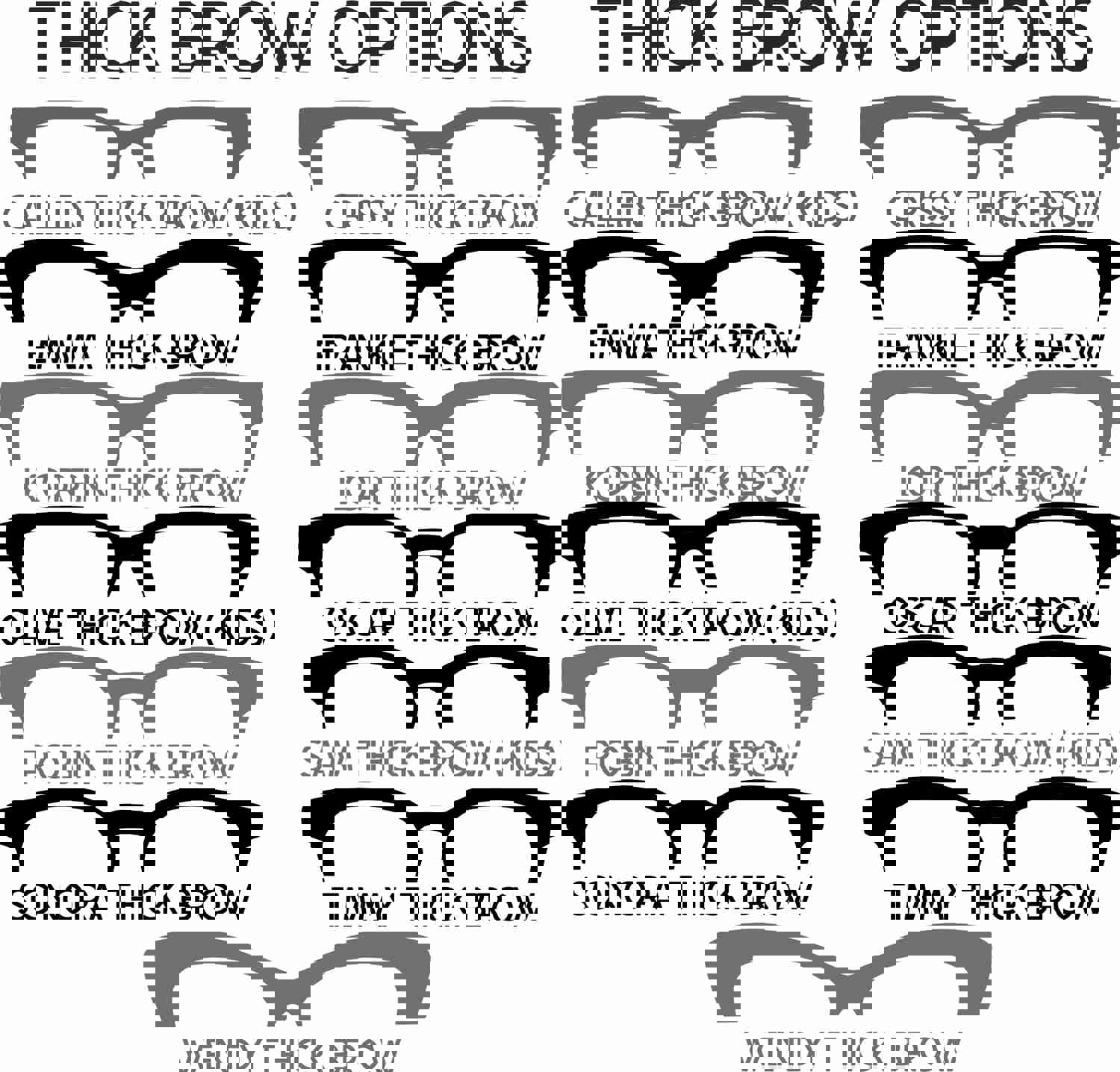 Ultrasound Tech Eyewear Frame Toppers with Magnets