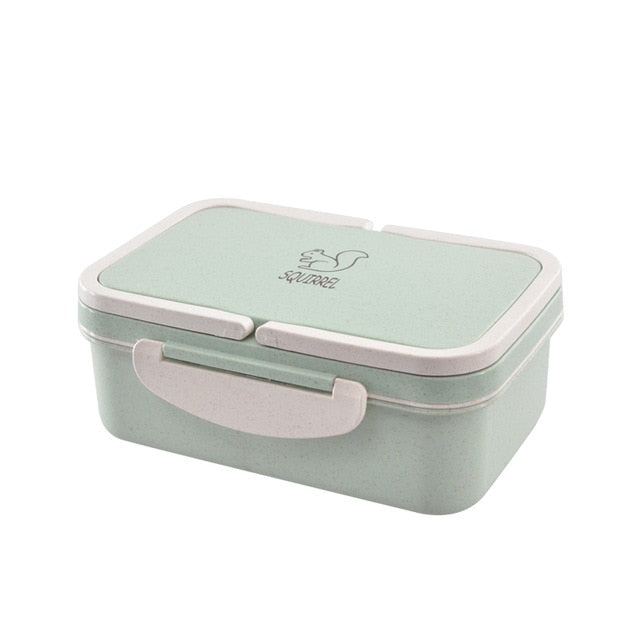 Eco-Friendly Rectangular Wheat Straw Food Storage Container