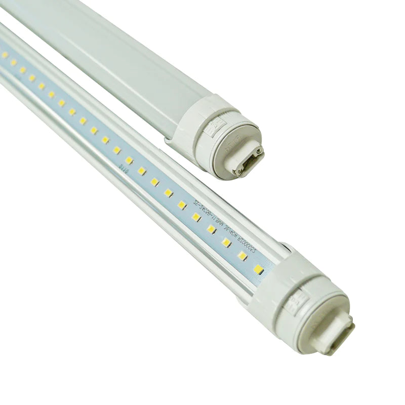 8FT LED Tube Light for Garage, Workshop, Warehouse, 40W, 5000K, Frosted, 5200 Lumens