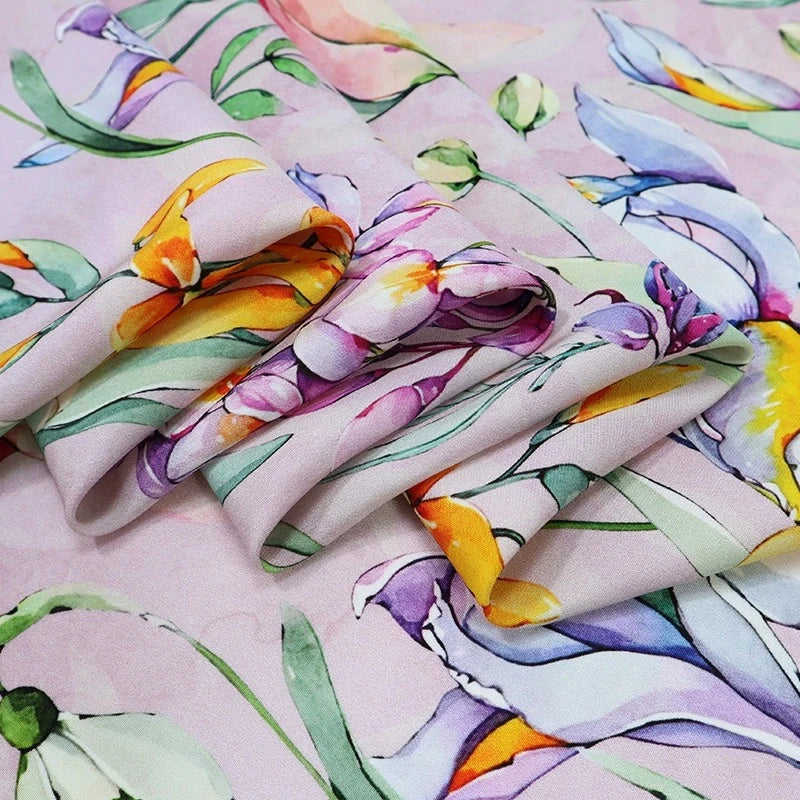 30momme Heavyweight Mulberry Silk Fabric for DIY Clothing