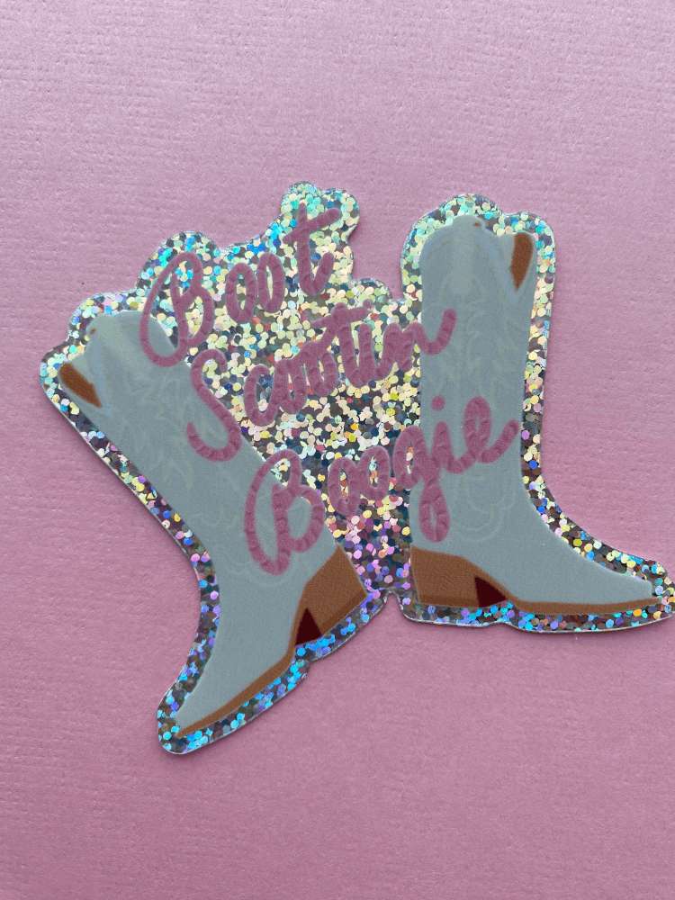Boot Scootin Boogie Sticker