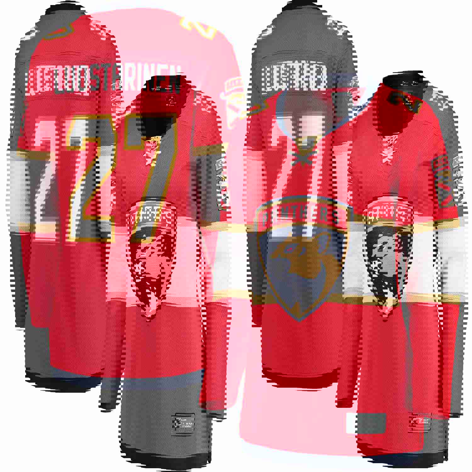 Eetu Luostarinen Florida Panthers Fanatics Branded Women's Home Breakaway Player Jersey - Red