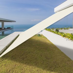 OBABA Waterproof Rectangle Shade Sail for Outdoor UV Protection