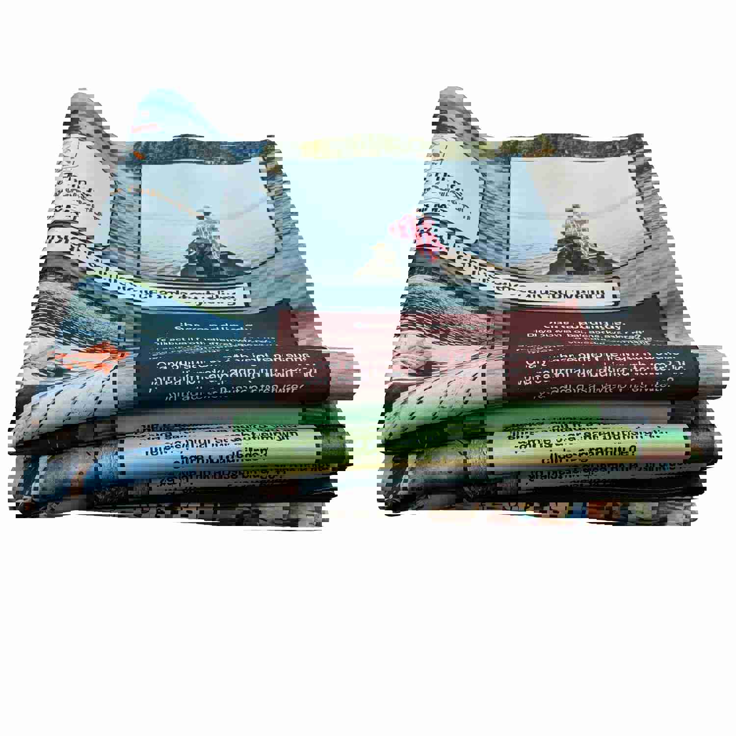 Great Outdoors Reminiscence Therapy Kit - Photo & Activity Card Set with Mega Memory Mats