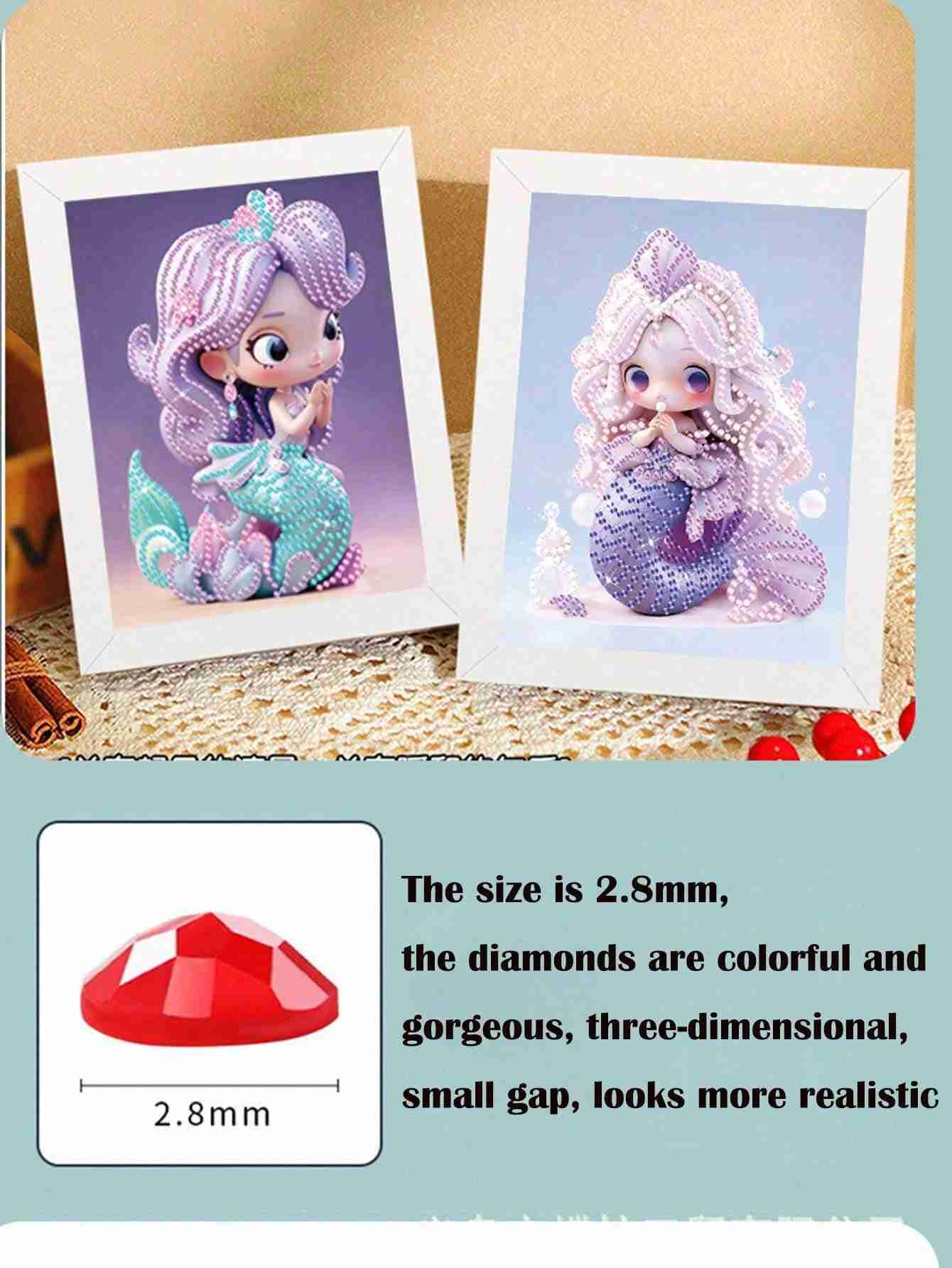 1PC/12 Styles Animal Cartoons DIY Diamond Art Painting for Home Decor