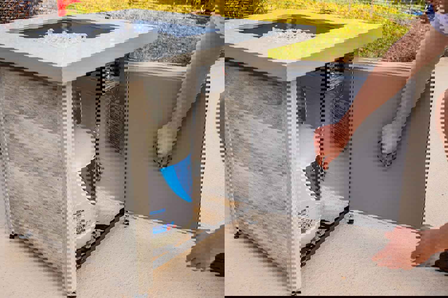 Endless Summer Chesapeake 30 in. Propane Gas Fire Pit Table