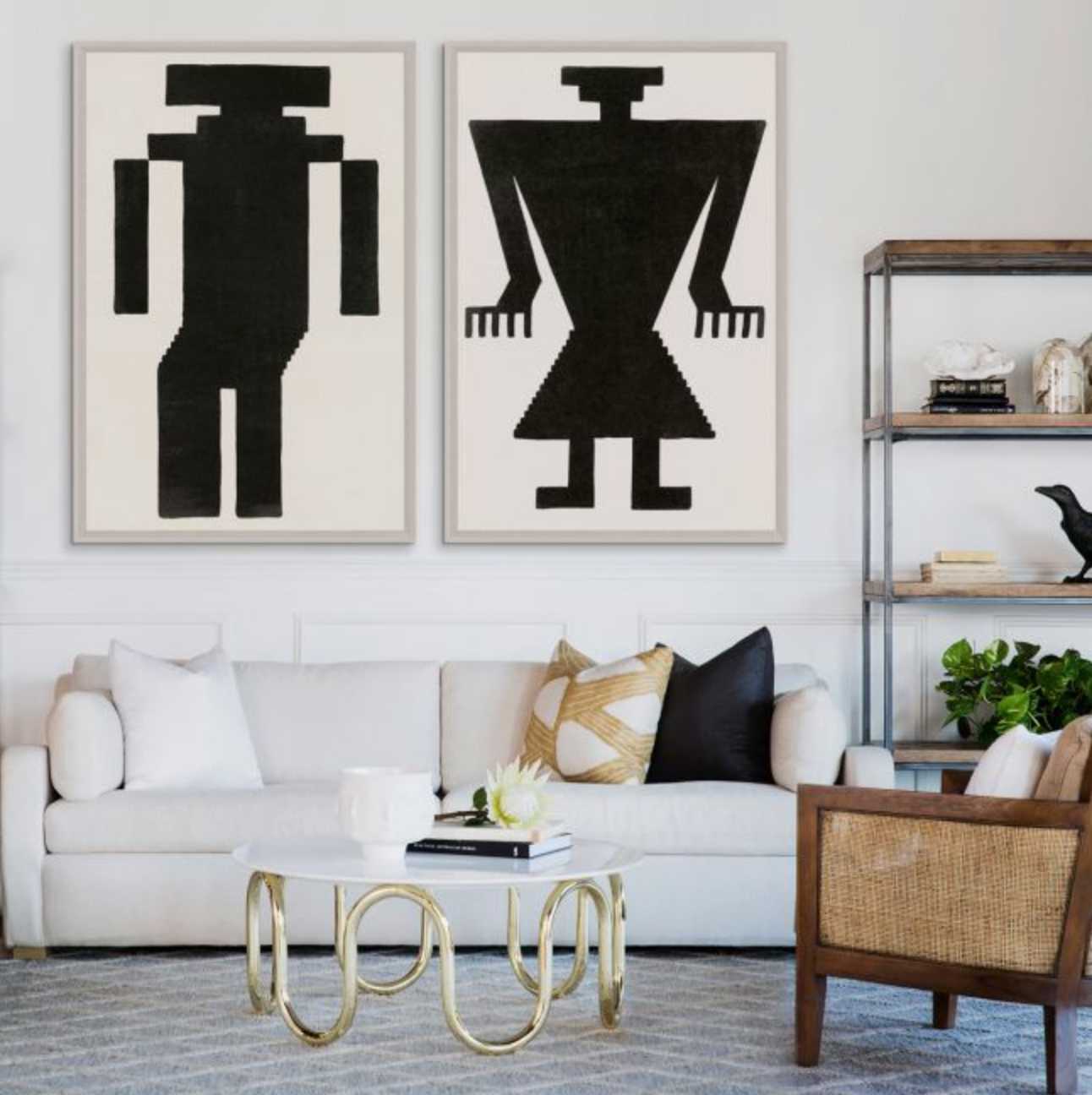 Earth Humans 2 Art by Natural Curiosities - Oversized Wall Art