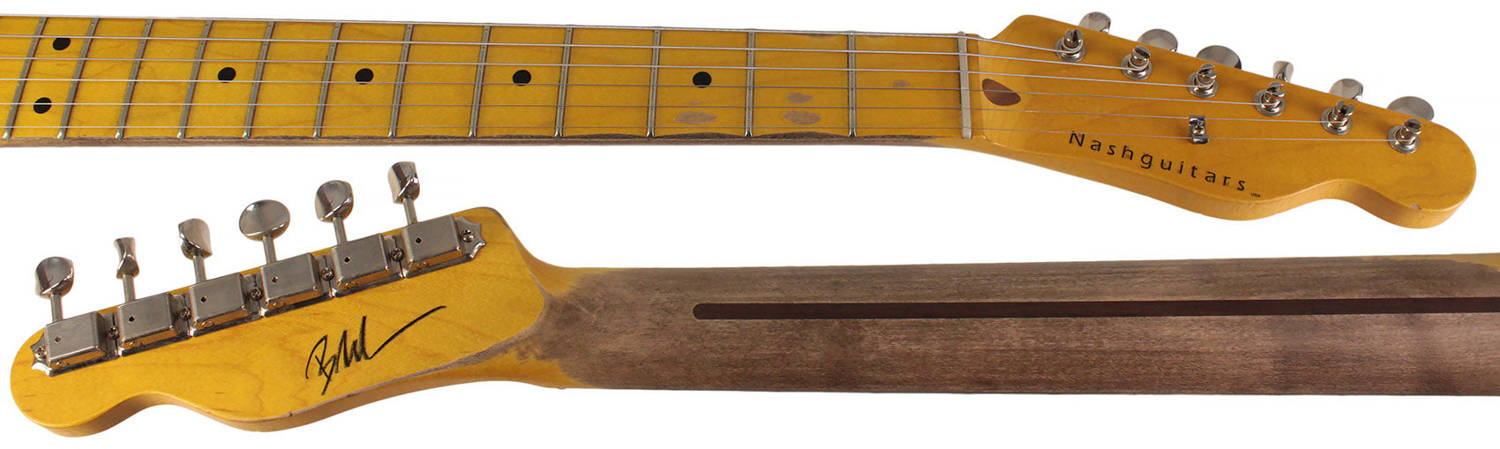 Nash TC-72 Guitar, 3 Tone Sunburst, Light Aging