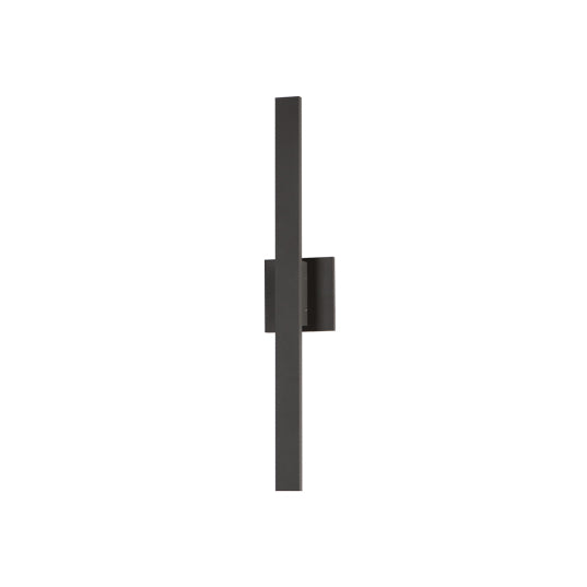 24 Alumilux LED Outdoor Wall Sconce, 1,300 Lumens, 13W, 3000K CCT, 120V, Black, Bronze or Satin Aluminum Finish