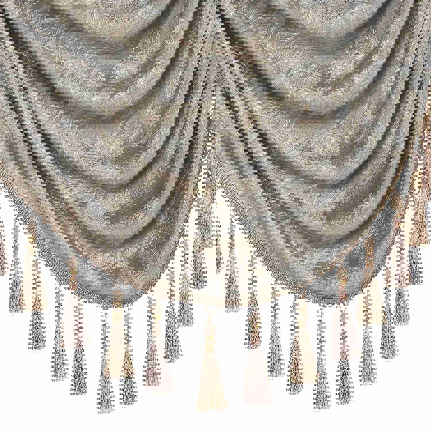 Empress Swag Valance - Elegant Waterfall Window Drape