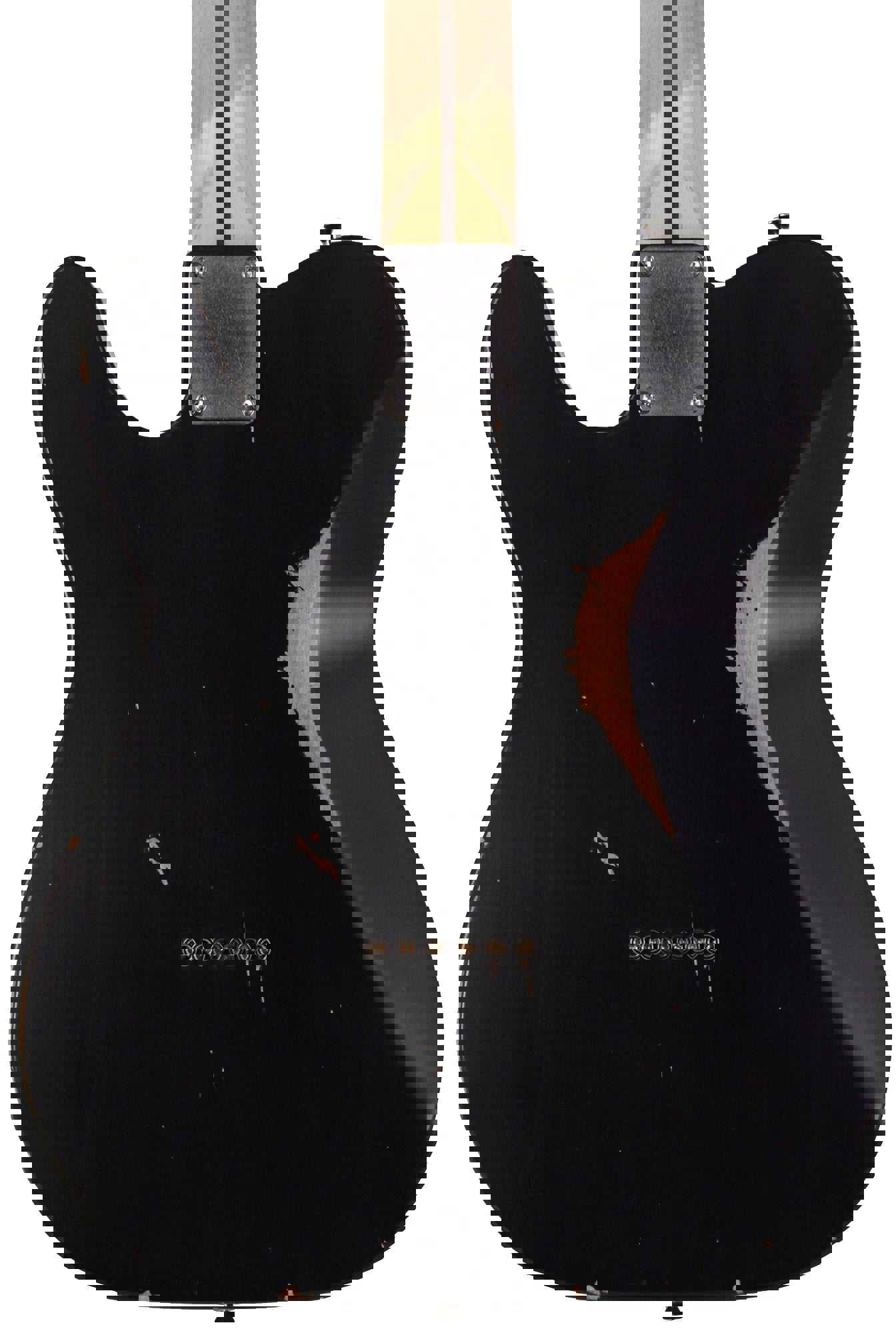 Nash T-72DLX Guitar, Black, Light Aging - Vintage Inspired Telecaster