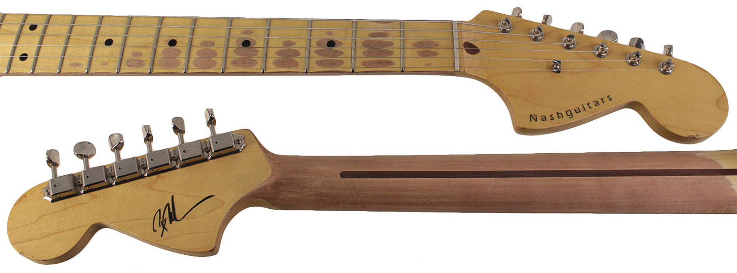 Nash T-72DLX Guitar, Black, Light Aging - Vintage Inspired Telecaster