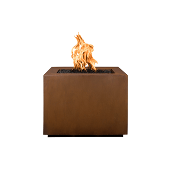 The Outdoor Plus Forma Fire Pit - Premium Square Fire Pit for Modern Outdoor Spaces