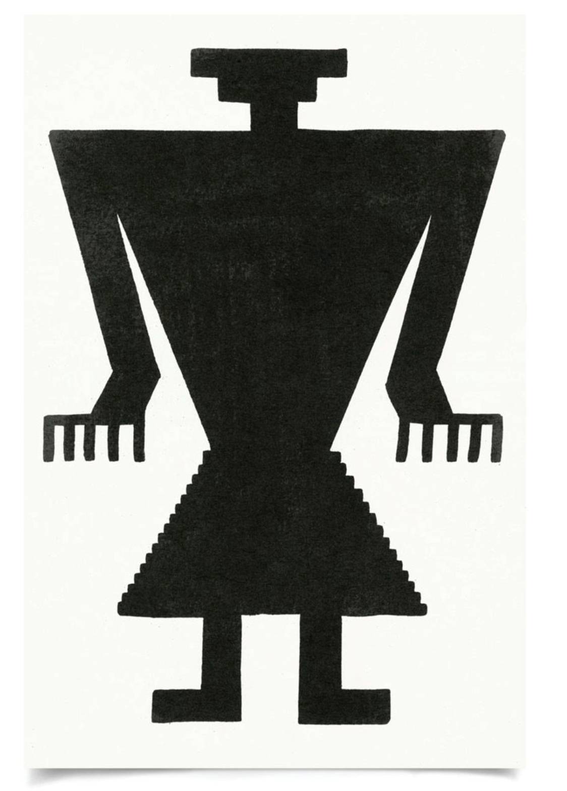 Earth Humans 2 Art by Natural Curiosities - Oversized Wall Art