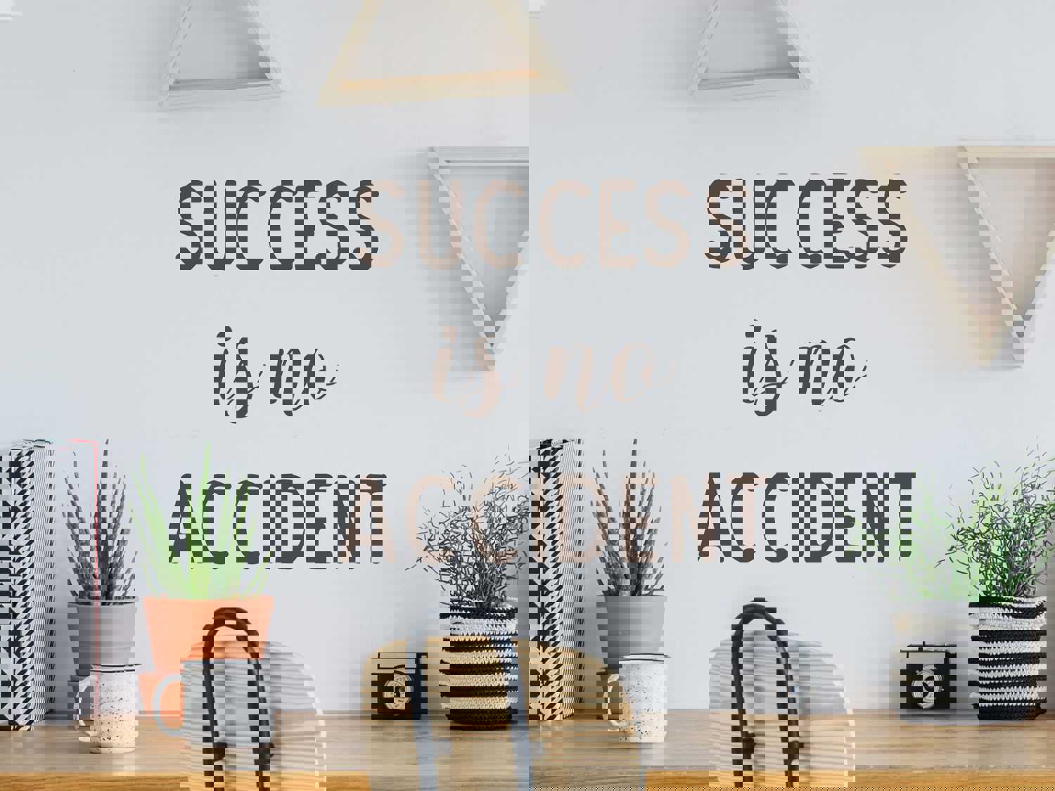 Success Is No Accident | Office Wall Decal
