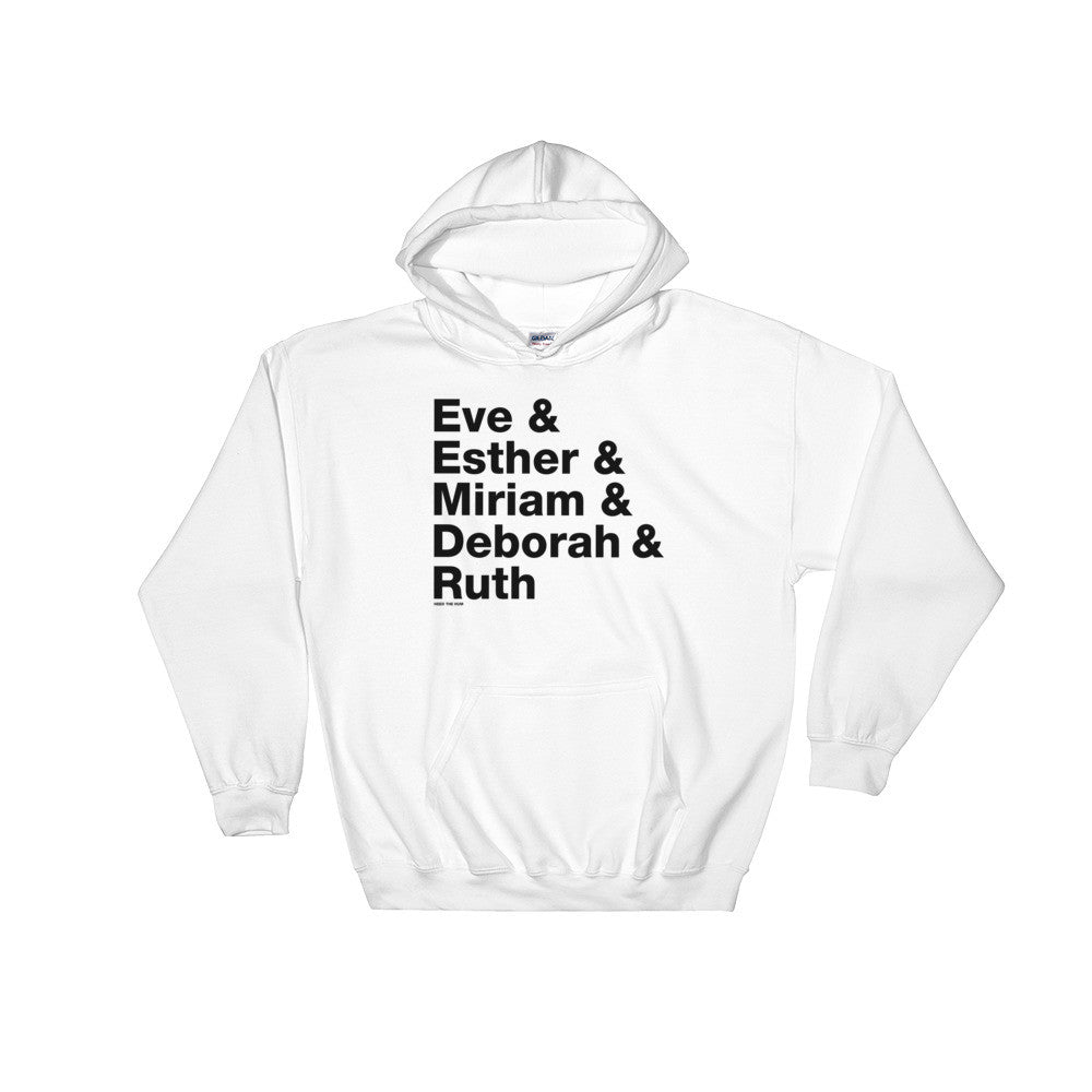 Women in the Bible Unisex Hooded Sweatshirt