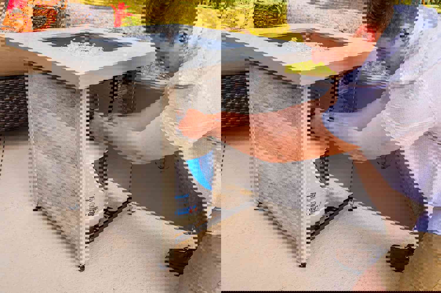 Endless Summer Chesapeake 30 in. Propane Gas Fire Pit Table